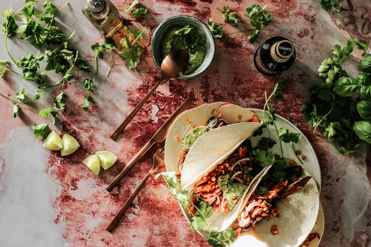 Black Bean and Sweet Potato Tacos