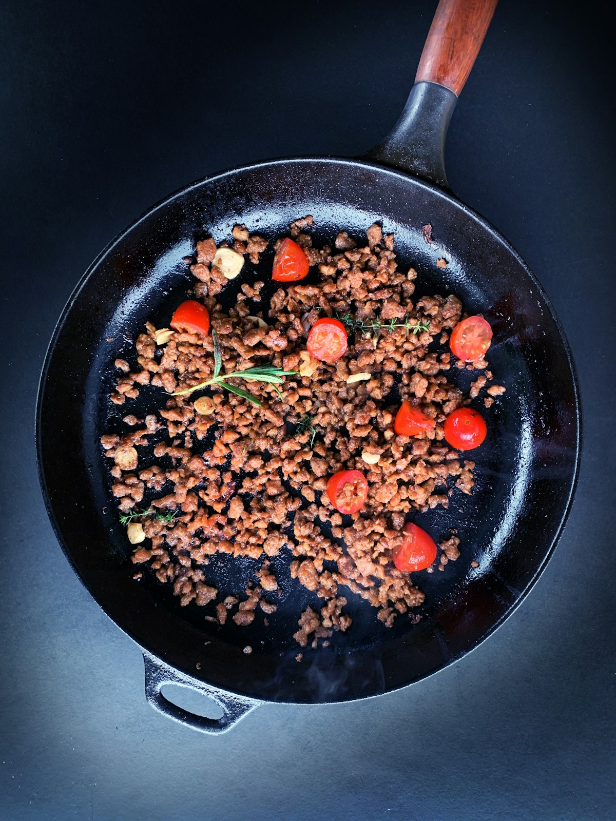 Ground Beef and Zucchini Hash