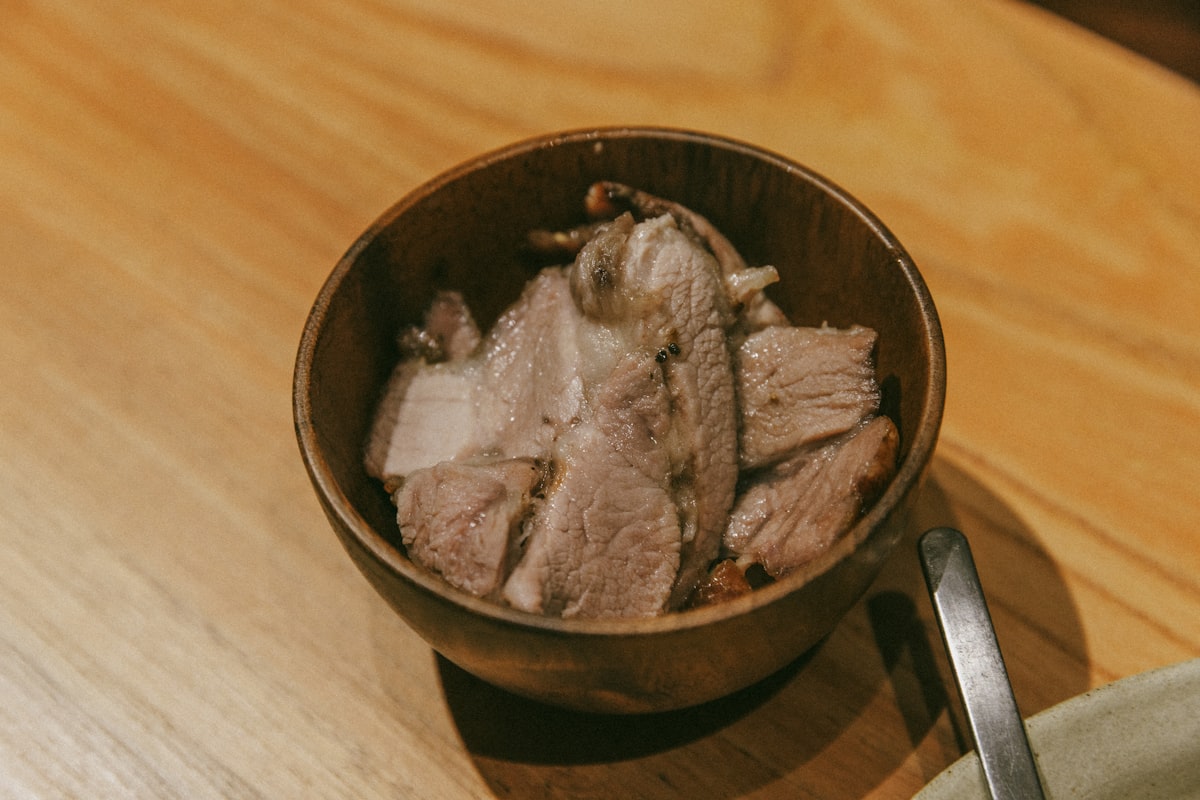 Pork Tenderloin with Herb Oil and Roasted Bell Peppers